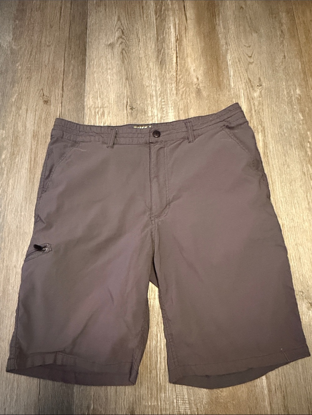 Ruff Hewn Men's Cargo Shorts in Charcoal Gray